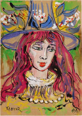 Майоров Игорь Евгеньевич. Девушка в шляпе